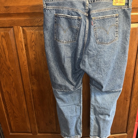 Levi's 501 Button Womens Jeans 18W 150th Anniversary Edition 39x29 Straight Leg - Picture 6 of 10